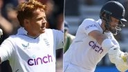 ENG vs IRE One-Off Test, Day 2: Ollie Pope Scores Double Hundred, Ben Duckett Hits 182 As England Inch Closer to Victory