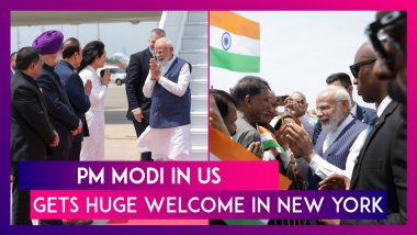 PM Modi In US: Indian Prime Minister Narendra Modi Receives Huge Welcome In New York