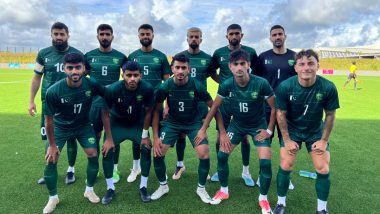 How To Watch Pakistan vs Tajikistan, FIFA World Cup 2026 AFC Qualifiers Live Streaming Online in India? Get Free Live Telecast Details of Football Match on TV