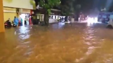 Panaji Smart City in Goa Flooded After an Hour of Rain, Congress Slams BJP (Watch Videos)