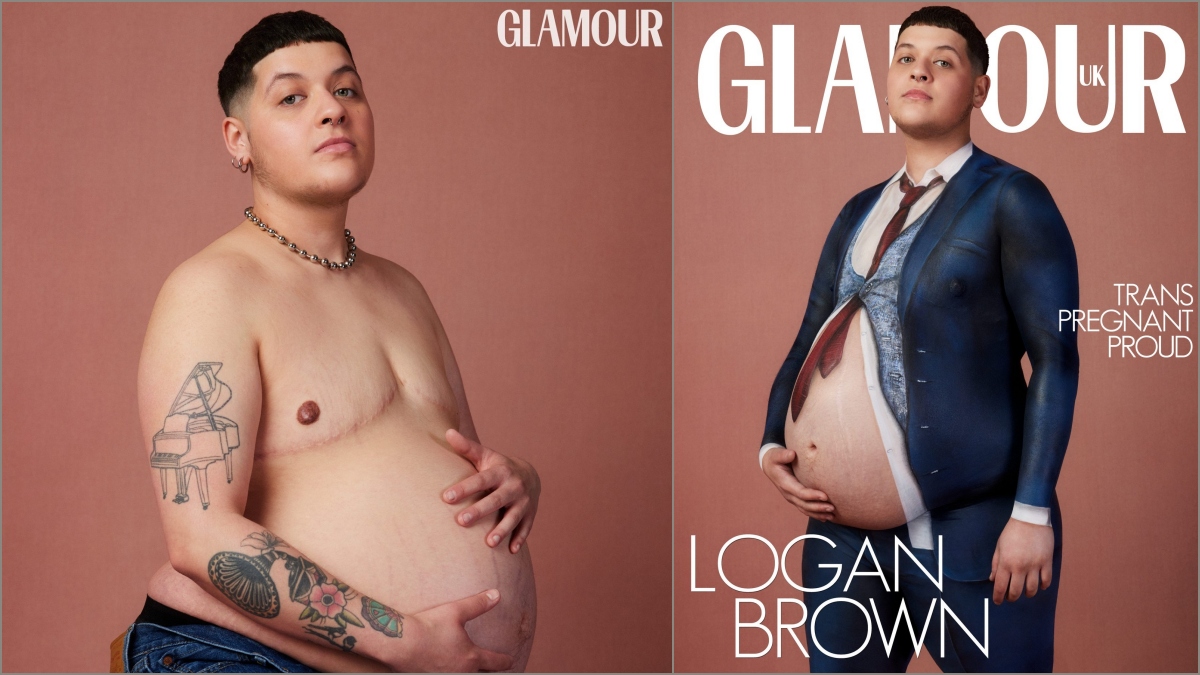 Pregnant Trans Man Logan Brown Is GLAMOUR's June Pride Month 2023