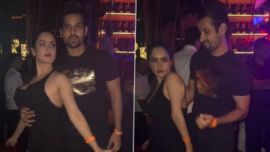 Puja Banerjee Shows Off Her Sexy Dance Moves When Her Hubby Kunal Verma ‘Wants To Take a Picture’ (Watch Video)