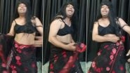 Puneet Superstar in Bra and Saree! Bigg Boss OTT 2 Fame Dances to Shah Rukh Khan-Kajol's 'Suraj Hua Maddham' in New Cringe Video &ndash; WATCH
