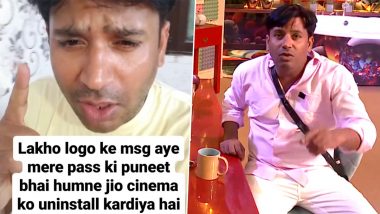 Bigg Boss OTT 2: Puneet Superstar Drops First Reaction Post His Eviction From Show, Says 'Chatey Marunga Salo Ko' (Watch Video)