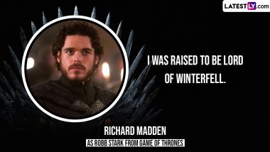 Richard Madden Birthday Special: 9 Best Robb Stark Quotes of the Star from Game of Thrones That Made Us Fall in Love with Him