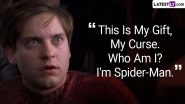 Tobey Maguire Birthday Special: 9 Iconic Spider-Man Quotes of the Star That Made Him Our Favourite Wall-Crawler!