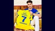 MS Dhoni Gifts Signed CSK Jersey to Rahmanullah Gurbaz, Afghanistan and KKR Wicketkeeper Shares Picture