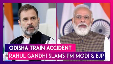 Odisha Train Accident: Rahul Gandhi Hits Out At PM Modi In US, Says ‘BJP & RSS Are Incapable Of Looking Into The Future’