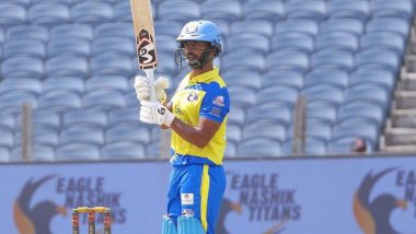 MPL 2023 Live Streaming Online Eagle Nashik Titans vs Solapur Royals: Watch Telecast of Maharashtra Premier League Season Inaugural Edition on TV and Online