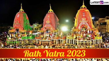 Ahmedabad Rath Yatra 2023 Date, Time & Live Streaming Online: Watch Live Telecast of Chariot Festival and Get Darshan of Shri Jagannath Ratha Jatra Festival in Gujarat City
