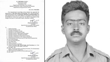 Ravi Sinha, 1988 Batch IPS Officer, Appointed As New RAW Chief