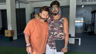'Be Cheerful' Rishabh Pant Pens Down Motivational Message As He Shares Pictures Of His Road to Recovery in Gym (See Post)