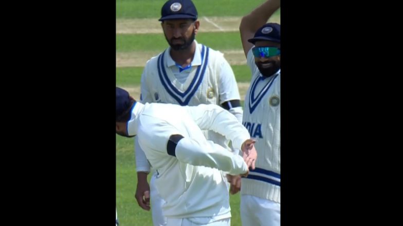 Rohit Sharma's Unique Way of Signaling for DRS During Day 1 of IND vs AUS WTC 2023 Final Goes Viral! (Watch Video)