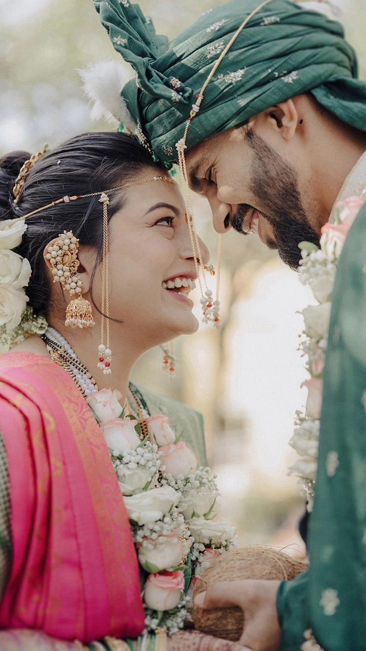 Ruturaj Gaikwad and Utkarsha Pawar Wedding Pics Will Make You Believe in Fairytales!