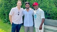 &lsquo;Surely in Some Great Company&rsquo; Sanju Samson Meets Brian Lara and Shane Bond, Picture Goes Viral!