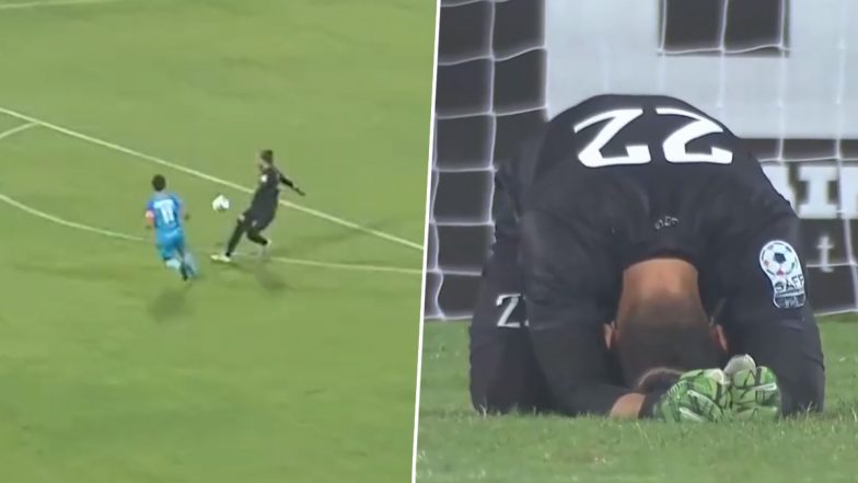 ‘Ye Goalkeeper Akmal Family Ka Hai’ Indian Fans React to Saqib Hanif’s Blunder Which Led to Sunil Chhetri’s First Goal During IND vs PAK SAFF 2023 Football Match