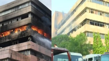 Satpura Bhawan Fire in Bhopal Doused Off, Short Circuit Suspected Cause; Madhya Pradesh Govt Assures High-Level Probe (Watch Video)