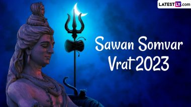 Sawan Somwar 2023 Messages & Images: Wishes, Lord Shiva Wallpapers and Greetings to Celebrate Sawan Somwar Vrat and Masik Shivratri With Loved Ones