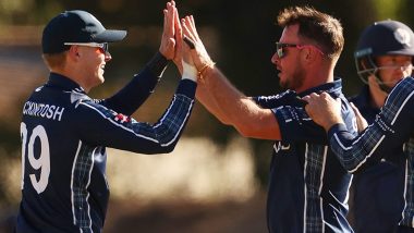 Brandon McMullen's Century, Chris Greaves' Five-Wicket Haul Power Scotland to Convincing 76-Run Win Over Oman in ICC World Cup 2023 Qualifier