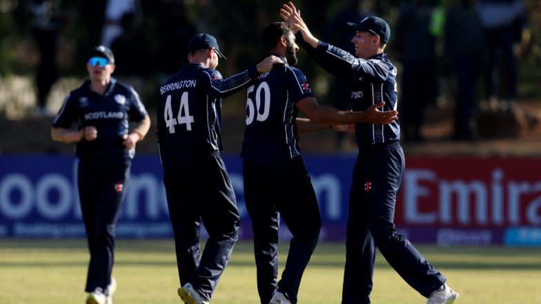 Scotland vs Oman Live Streaming, ICC World Cup 2023 Qualifier: Check SCO vs OMA Group B Cricket Match Availability Online and Live Telecast on TV