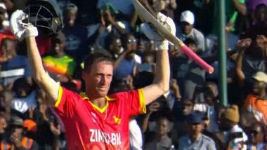 Sean Williams Scores His Second Century in ICC World Cup 2023 Qualifier, Achieves Feat During ZIM vs USA Clash