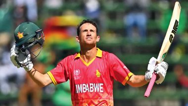 Sean Williams Scores His Third Century of ICC World Cup 2023 Qualifier, Achieves Feat During Zimbabwe vs Oman in Super Six Clash
