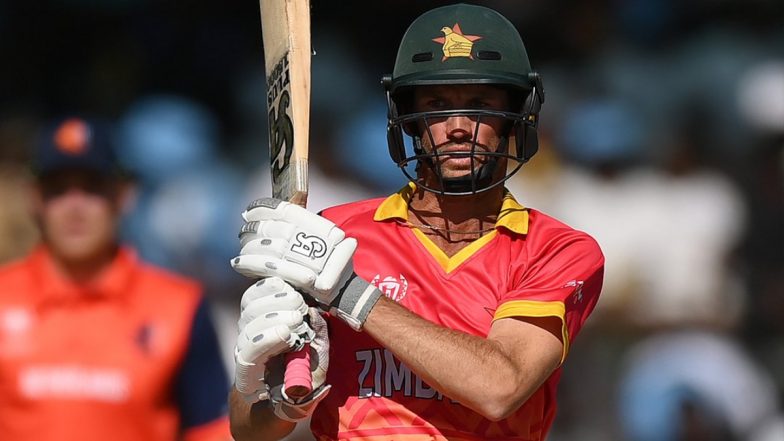 Sean Williams Smashes 28-Ball Half-Century in Zimbabwe’s Chase of 316 Against Netherlands in ICC World Cup 2023 Qualifier