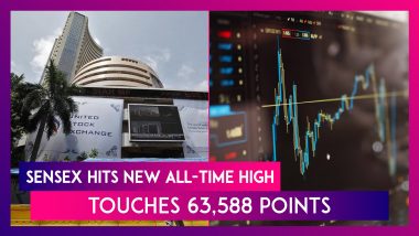 Sensex Hits New All-Time High, Touches 63,588 Points In Early Trade On International Yoga Day 2023