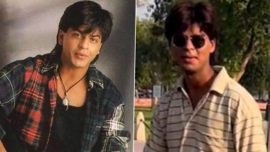 Shah Rukh Khan’s Doppelganger Leaves Fans Stunned; Video of Suraj Kumar in SRK’s 90s Getup and Doing His Signature Pose is Going Viral!
