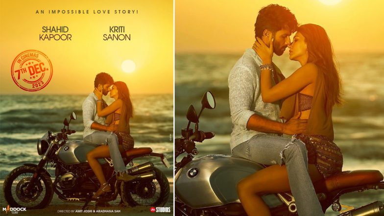 Shahid Kapoor and Kriti Sanon’s Untitled Film To Arrive in Theatres on December 7!