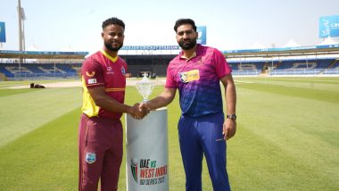 United Arab Emirates vs West Indies 1st ODI 2023 Live Streaming Online: Get Live Telecast of UAE vs WI Cricket Match on TV With Time in IST