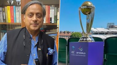 ‘Could a Match or Two Not Have Been Allotted to Kerala?’ Shashi Tharoor ‘Disappointed’ after Announcement of ICC World Cup 2023 Fixtures