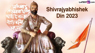 Shivrajyabhishek Din 2023 Quotes & HD Images in Marathi: Share 'Shivrajyabhishek Din Chya Hardik Shubhechha' Messages, Photos and Wallpapers With Loved Ones on the Day