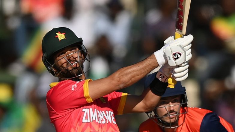 Sikandar Raza Smashes Fastest Century for Zimbabwe in ODIs, Takes Four Wickets to Help his Side Beat Netherlands in ICC World Cup 2023 Qualifier