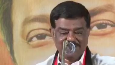 Sivaji Krishnamurthy Speech Video: DMK Sacks Platform Speaker for 'Indicipline' After BJP Leader Khushbu Sundar Slams Him for 'Crass Comments' About Her