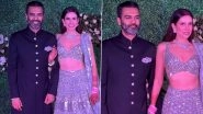 Newlyweds Sonnalli Seygall and Ashesh Sajnani Exude Elegance at Their Wedding Reception; Rajkummar Rao, Patralekhaa, Luv Ranjan and More Attend the Function (Watch Videos)