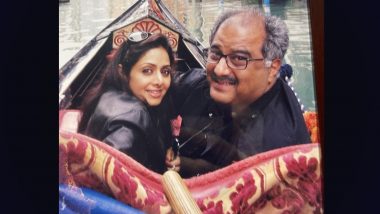 Boney Kapoor Remembers Late Wife Sridevi on Their 27th Wedding Anniversary; Check Out the Couple’s Throwback Pic