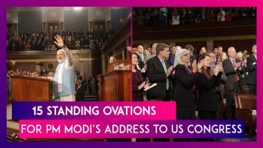 15 Standing Ovations, 79 Applauses For PM Modi’s Address To Joint Session Of US Congress; US Lawmakers Take Selfies, Autographs Of Indian Prime Minister