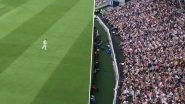 &lsquo;We Saw You Cry on Telly&rsquo; Steve Smith Teased by Spectators Near Eric Hollies Stand at Edgbaston During Day 4 of Ashes 2023 First Test, Video Goes Viral