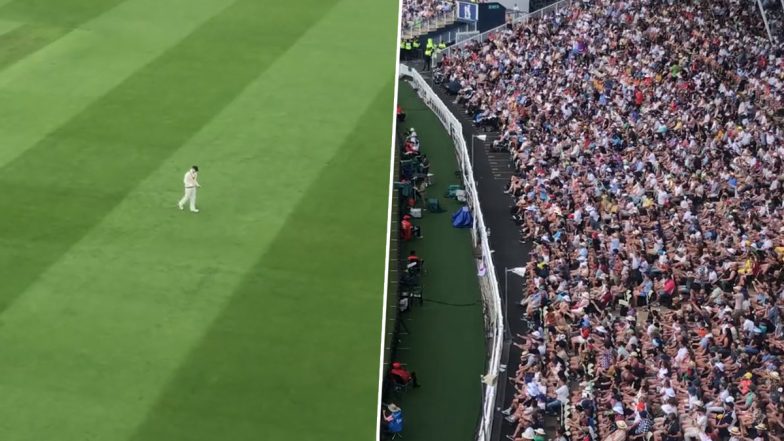 ‘we Saw You Cry On Telly Steve Smith Teased By Spectators Near Eric Hollies Stand At Edgbaston