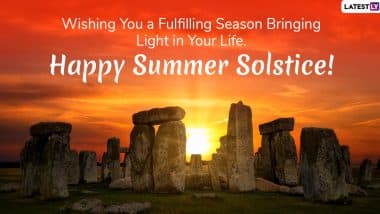 First Day of Summer 2023 Images & Summer Solstice HD Wallpapers for Free Download Online: Wish Happy Summer With Quotes, Greetings and WhatsApp Messages