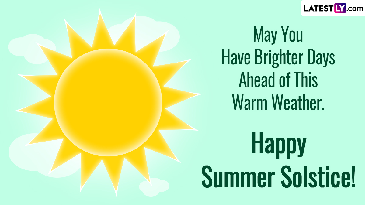 Summer Solstice 2023 Wishes & First Day of Summer Photos WhatsApp