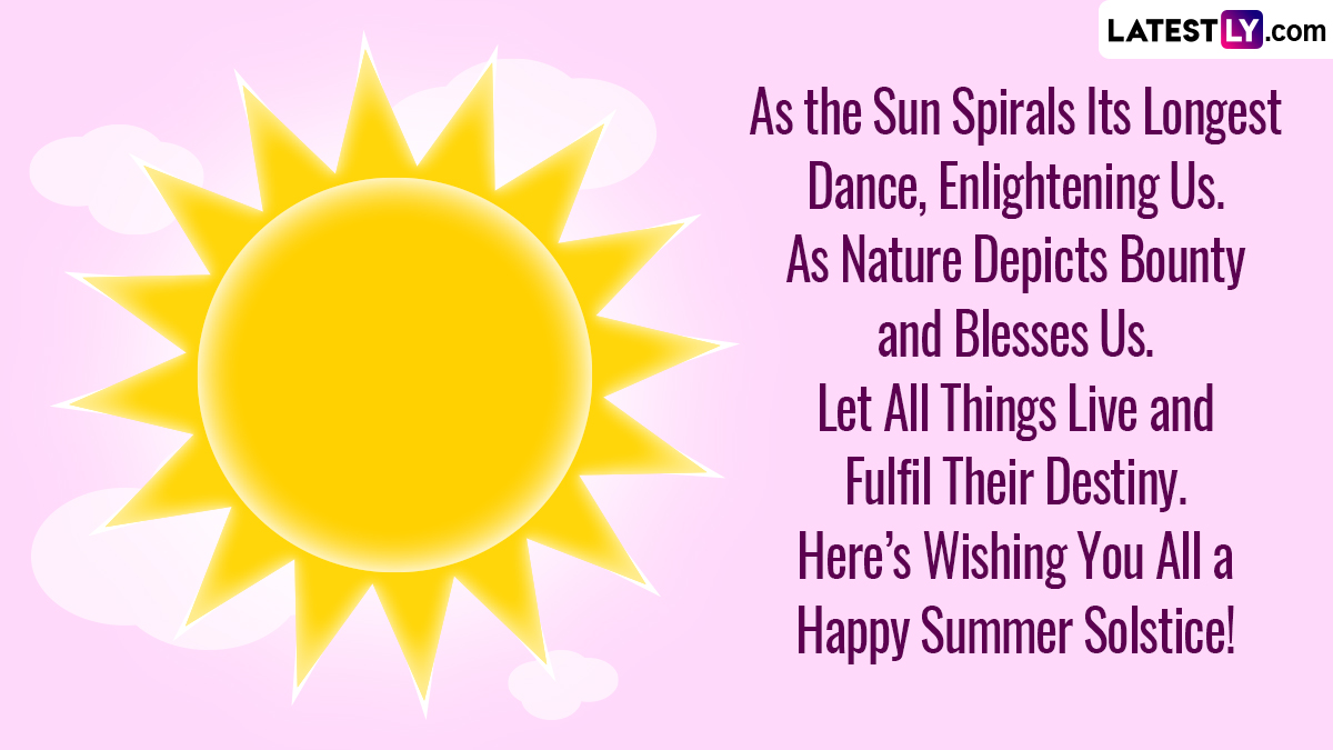 Summer Solstice 2023 Wishes And First Day Of Summer Photos Whatsapp Status Images Hd Wallpapers