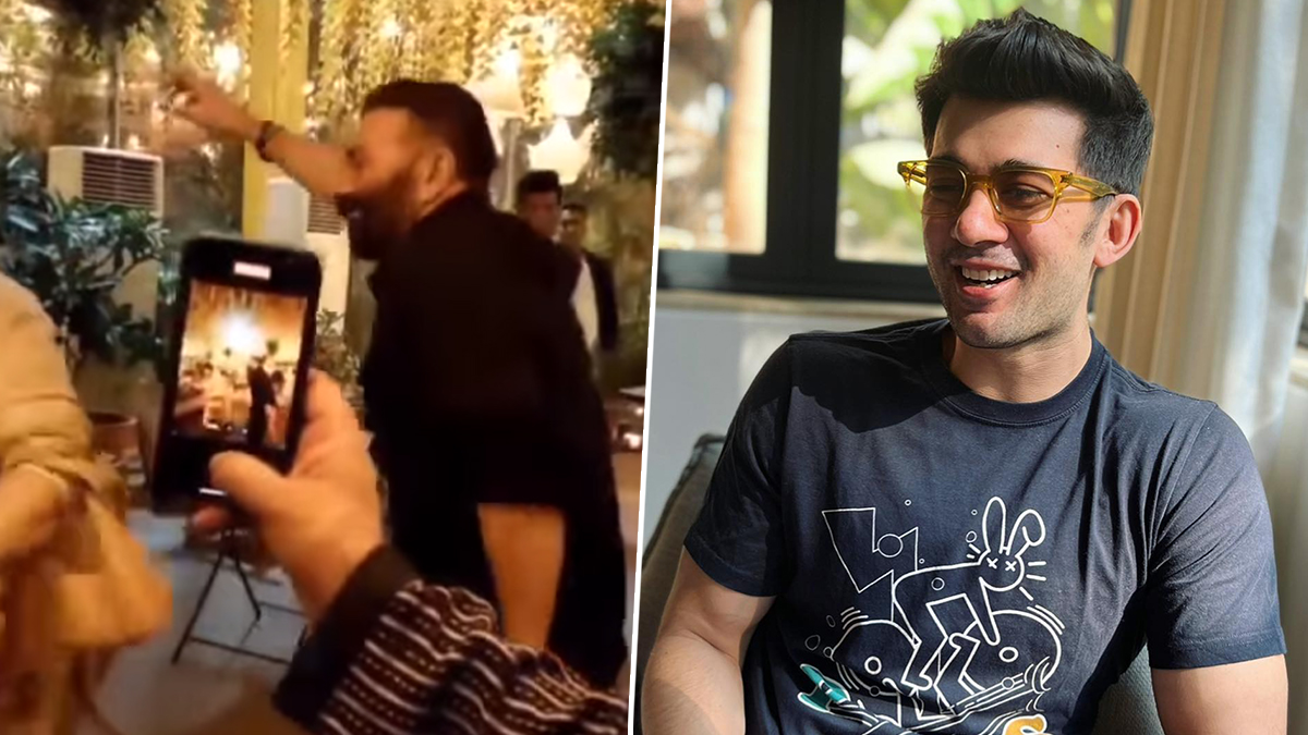 Karan Deol and Drisha Acharya Wedding This Video of Sunny Deol Dancing His Heart Out at Sons Pre-Marriage Function Is Winning the Internet pic