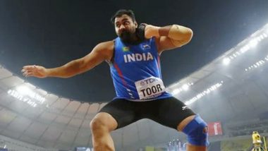 Tajinderpal Singh Toor Creates New Asian Record in Shotput With 21.77m at Inter-State Senior Athletics Championships, Breaks His Own National Record