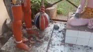 Temples Desecrated in Uttar Pradesh: Tension in Bulandshahr District After Four Hindu Temples Vandalized by Miscreants (Watch Video)