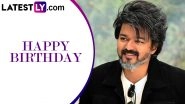 Vijay Birthday Special: From &lsquo;Appadi Podu&rsquo; to &lsquo;Vaathi Coming&rsquo;, 5 Power-Packed Dance Numbers of Thalapathy That Will Get Everyone Grooving (Watch Videos)
