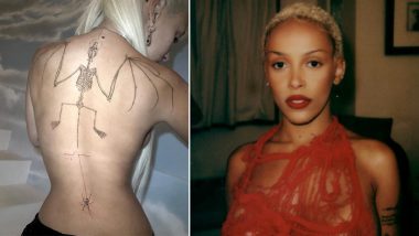 Doja Cat Goes Topless; Rapper Posts Bold Pics To Flaunt Her New Tattoos