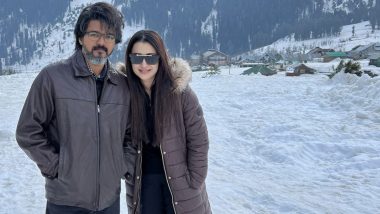 This Pic of Leo Co-Stars, Thalapathy Vijay and Trisha Krishnan, Is a Treat for Fans!