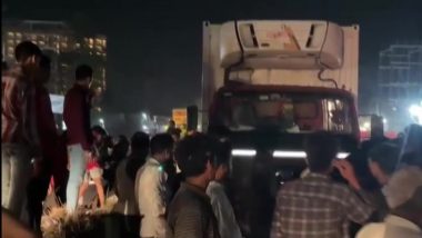 Thane Shocker: 10-Year-Old Girl Crushed to Death by Speeding Truck Near Shilphata Circle, Driver Arrested (See Pics)
